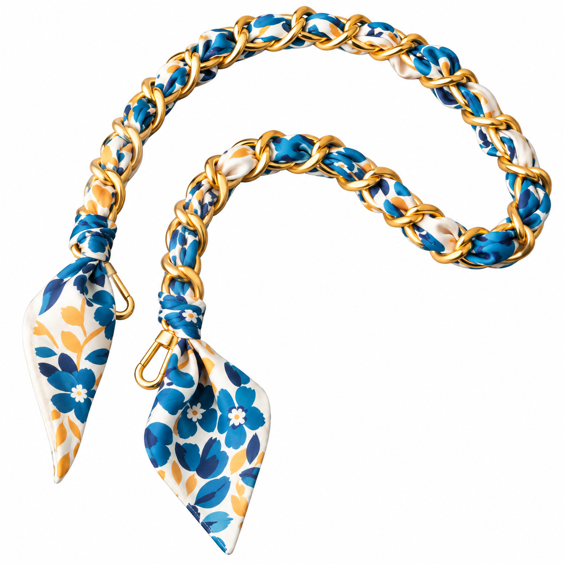 Soulful Sandy Scarf Metal Strap