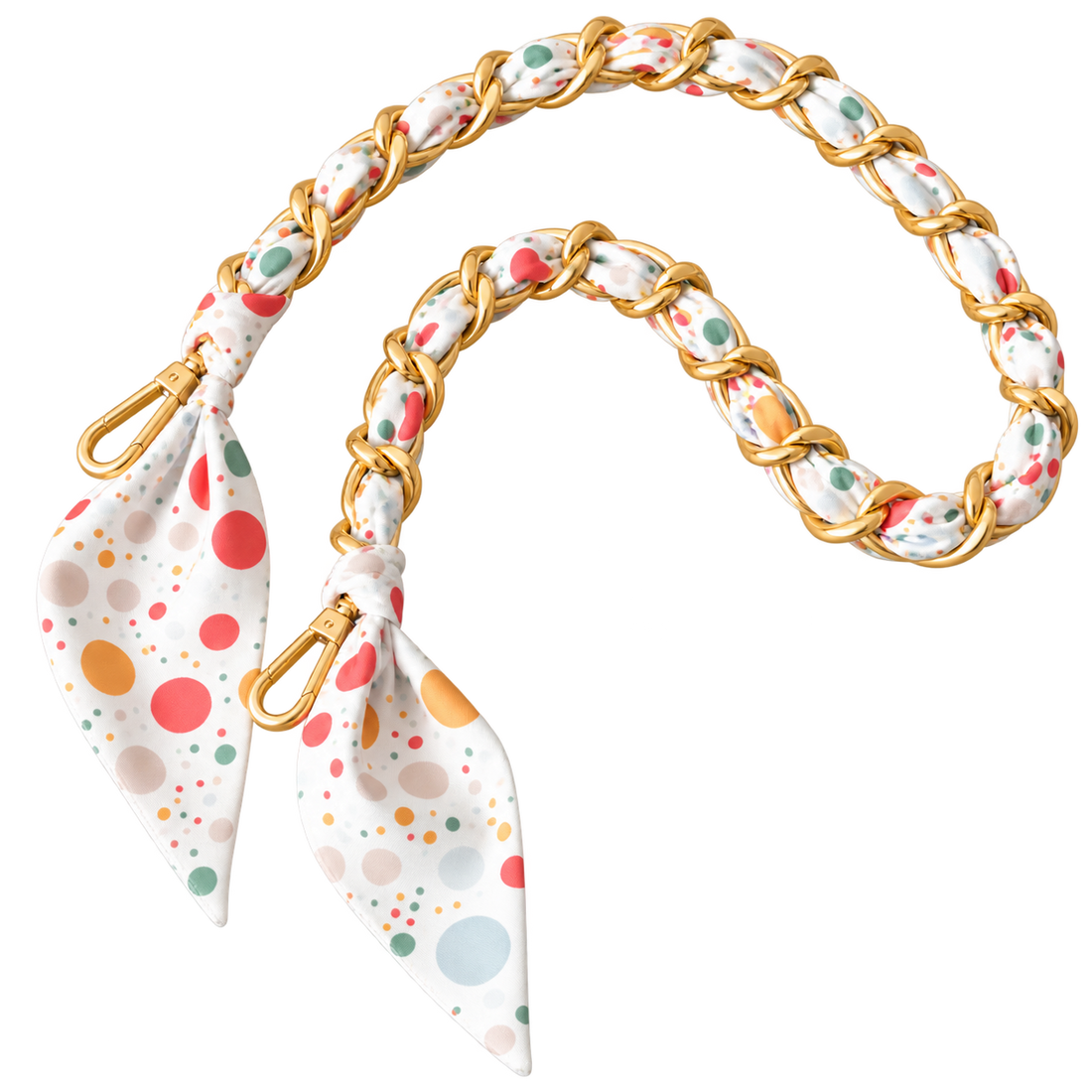 Spotty Susie Scarf Metal Strap
