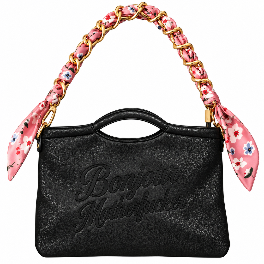 Polite Posie Scarf Metal Strap