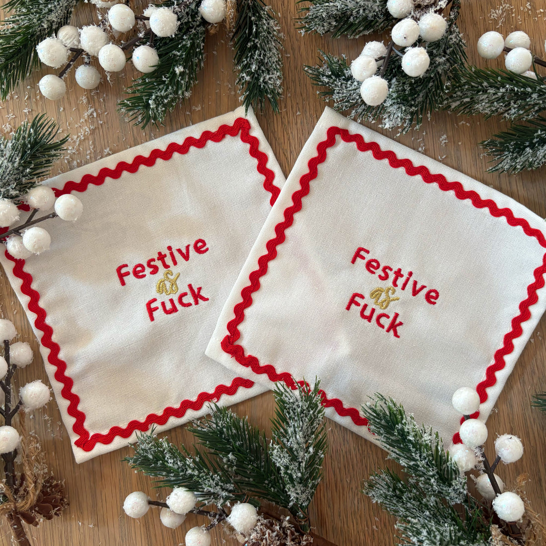 FESTIVE as FUCK | Set of 4