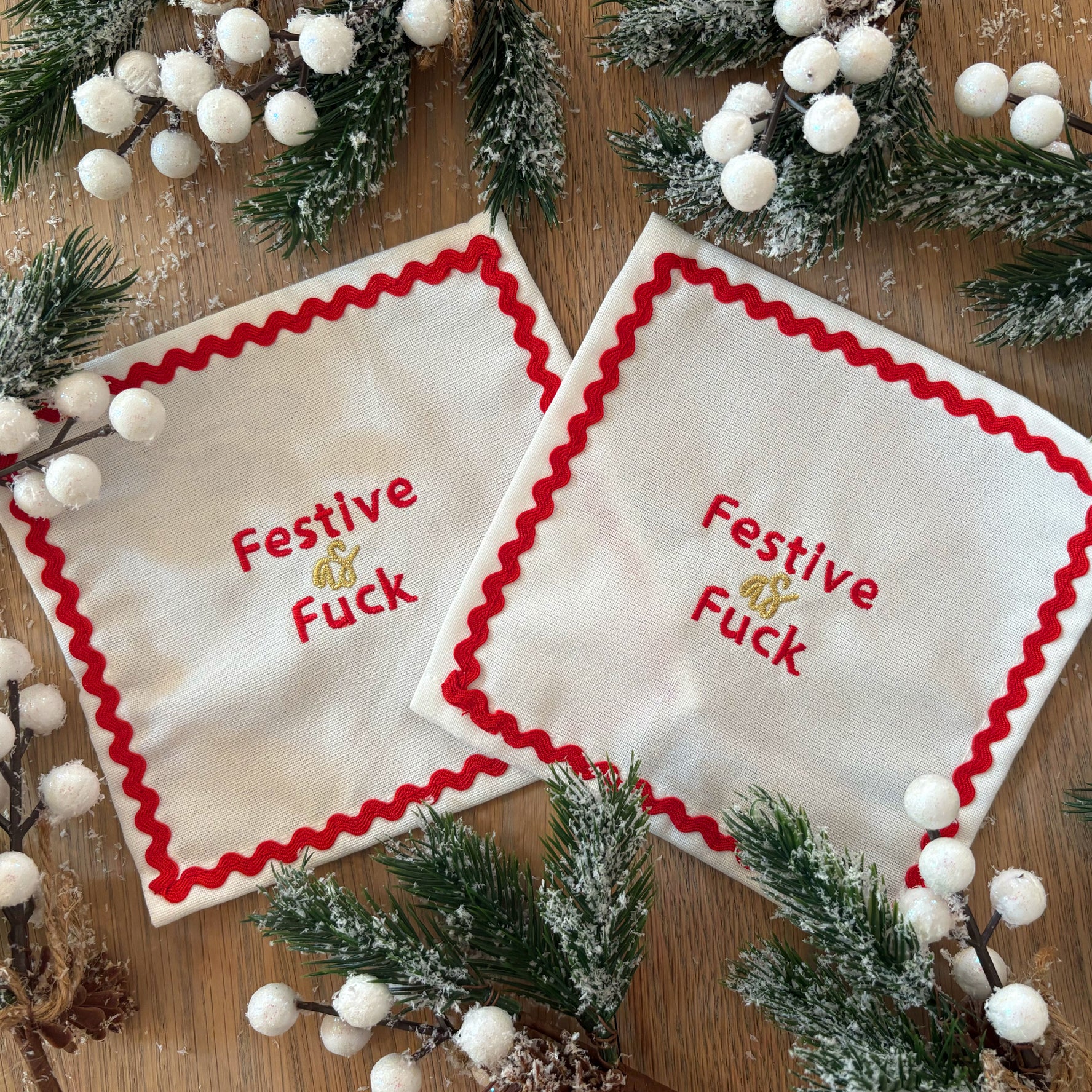FESTIVE as FUCK | Set of 4