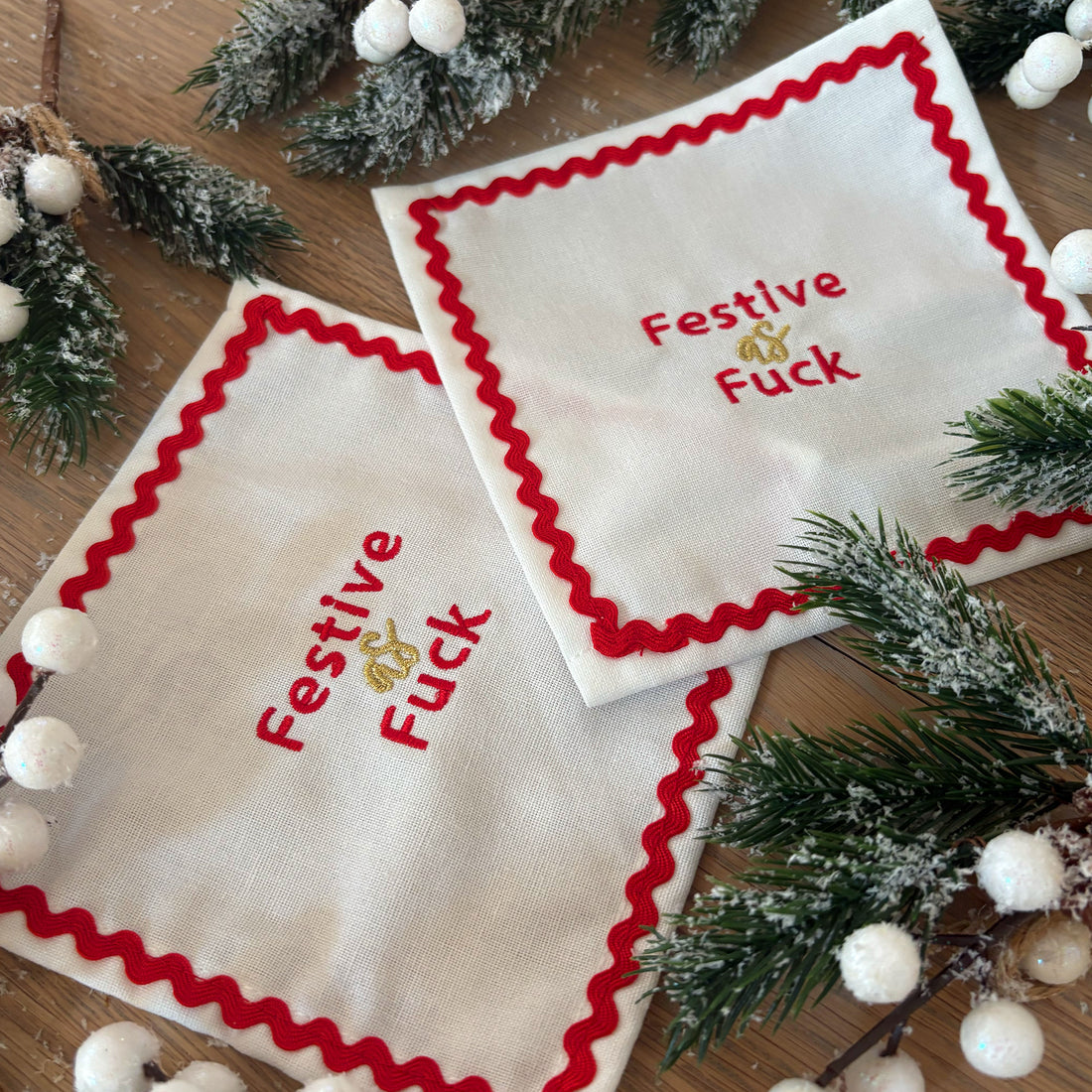 FESTIVE as FUCK | Set of 4