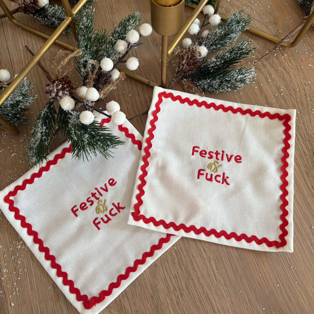 FESTIVE as FUCK | Set of 4