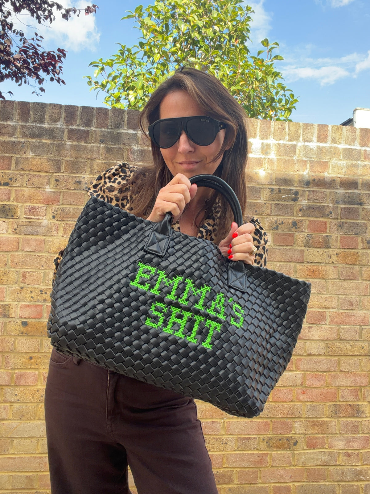 Personalised ****** Shit Black Handbag