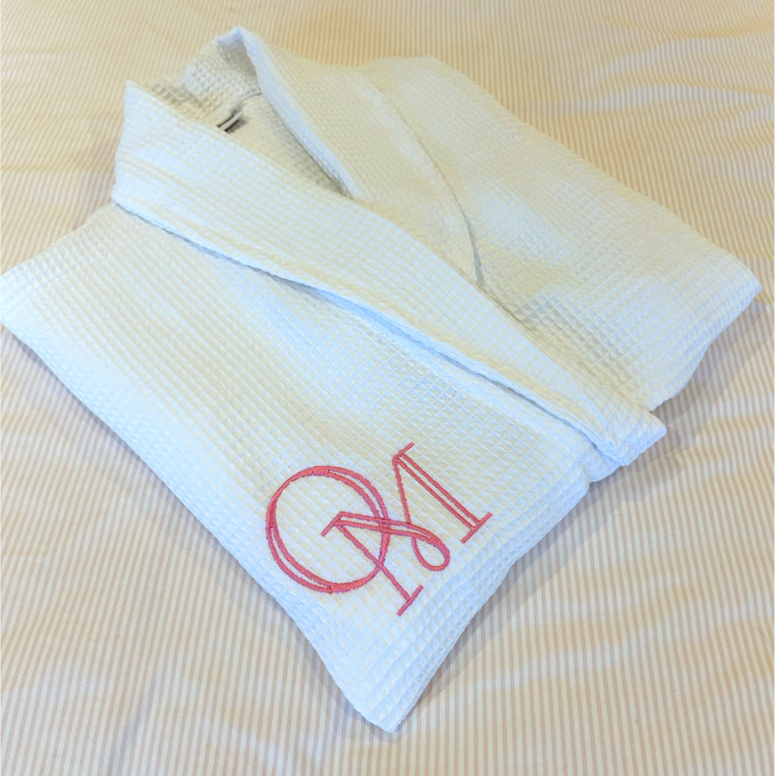 Quilted Monogram Bathrobe