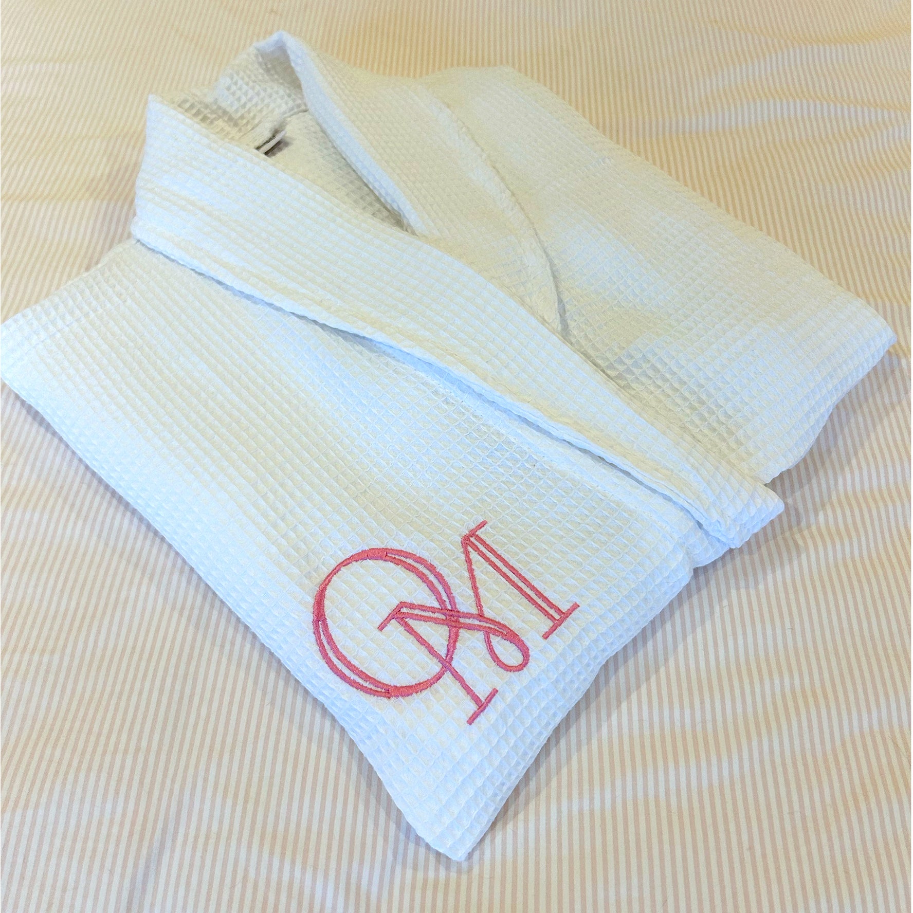 Quilted Monogram Bathrobe