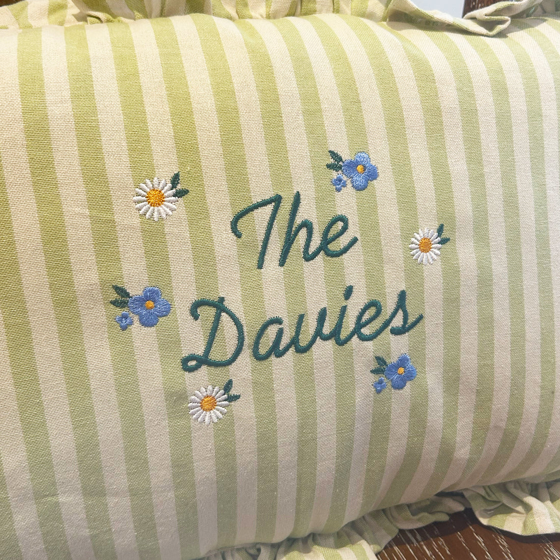 Bespoke Embroidered Cushions