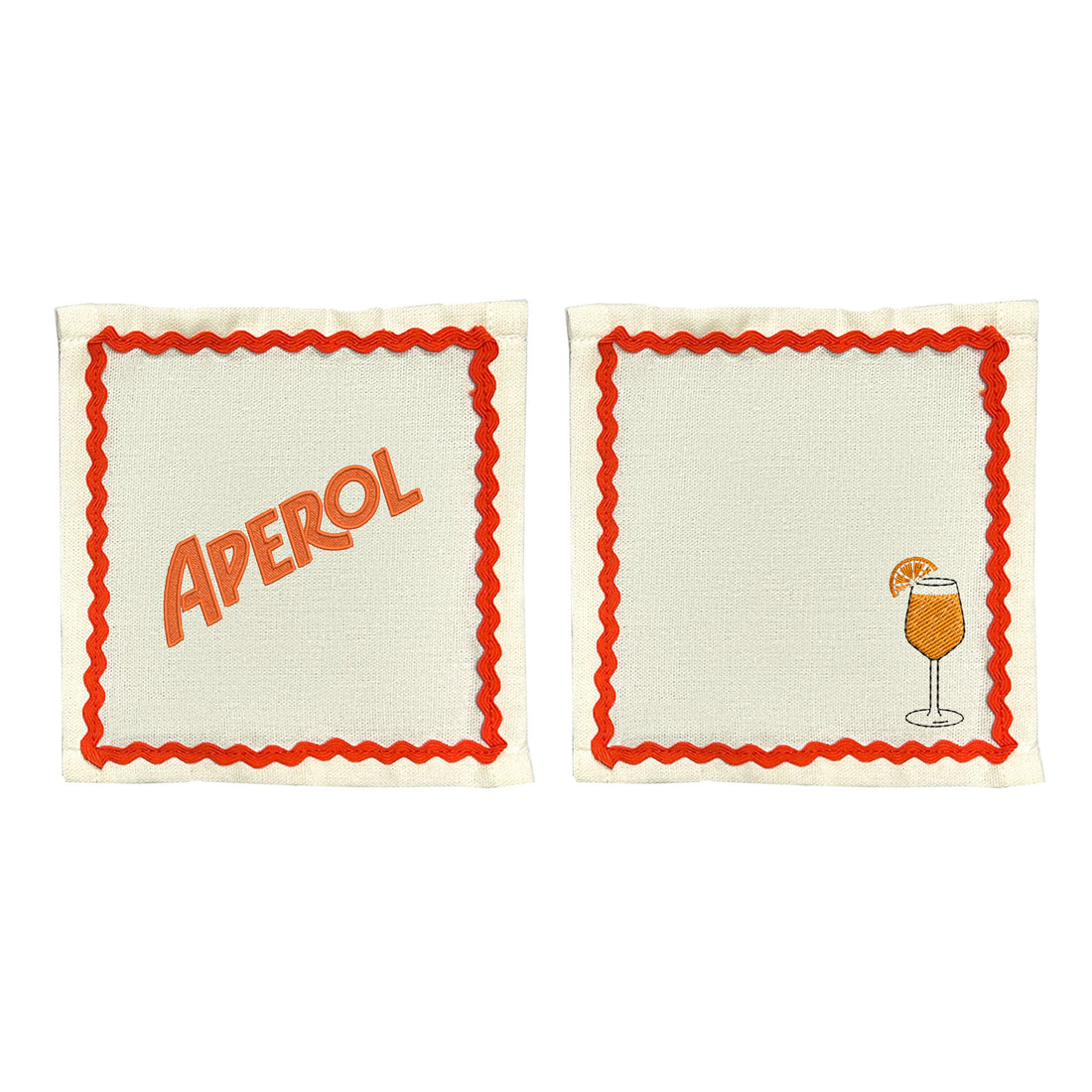 Aperol Cocktail Napkins | Set of 2