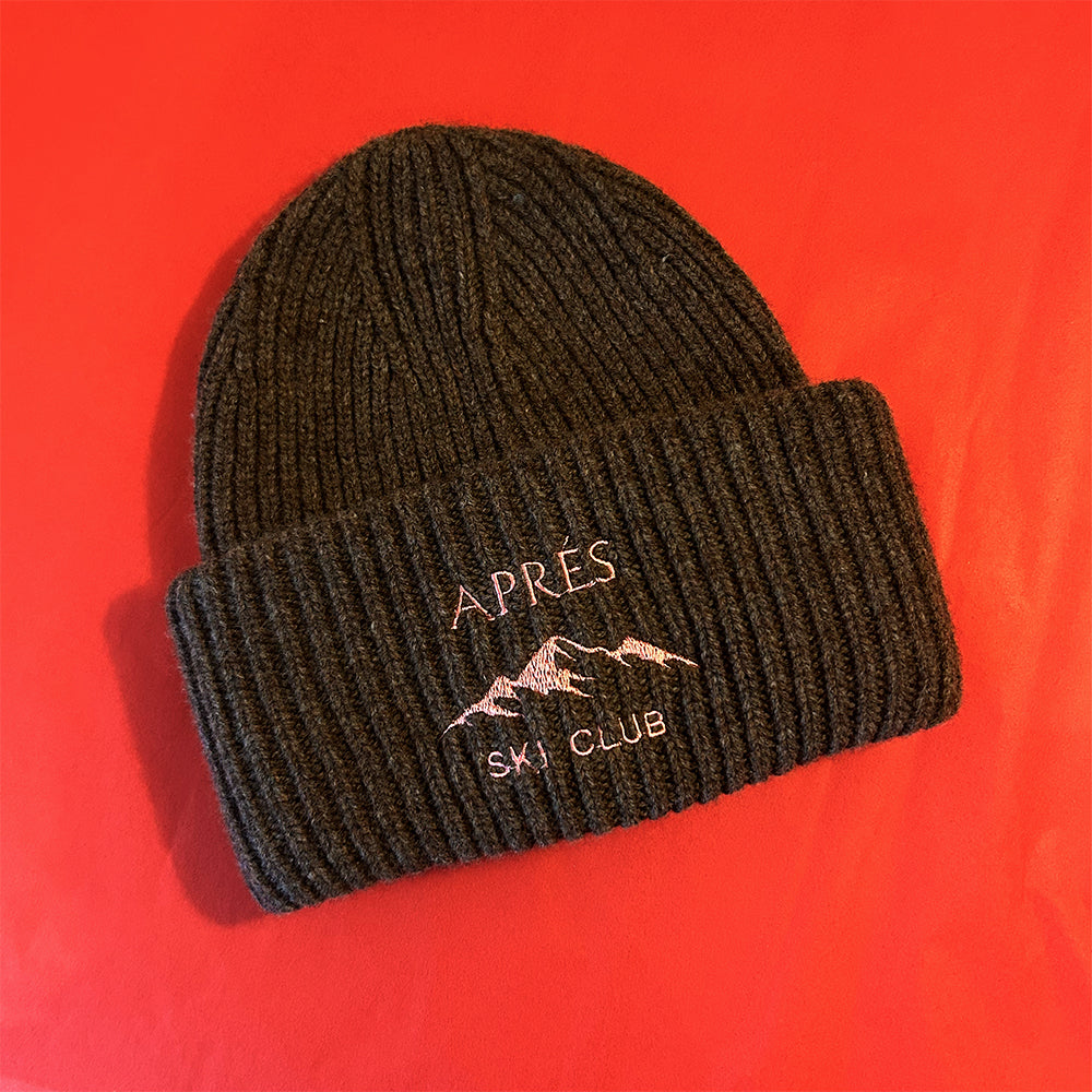 Personalized Embroidered 'Apres Ski' Beanie