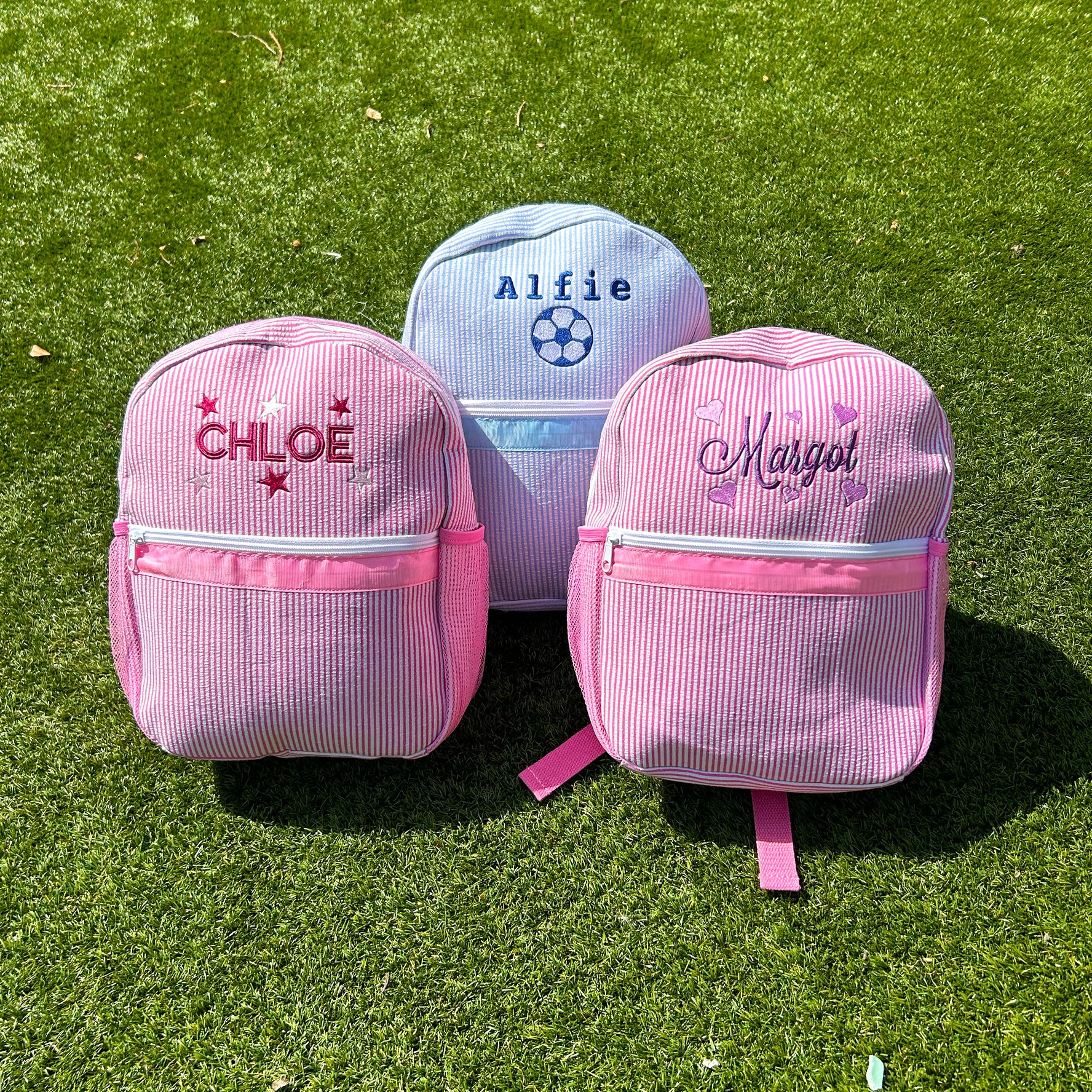 Kids Embroidered Backpacks