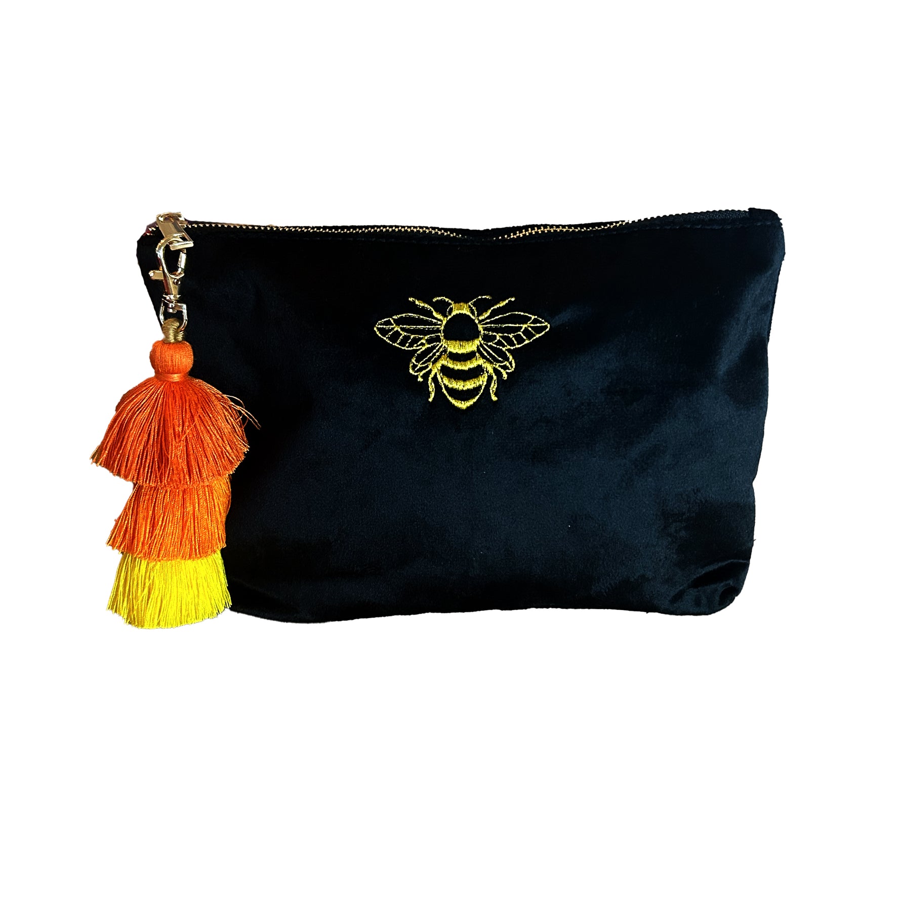 Bee Velvet Pouch