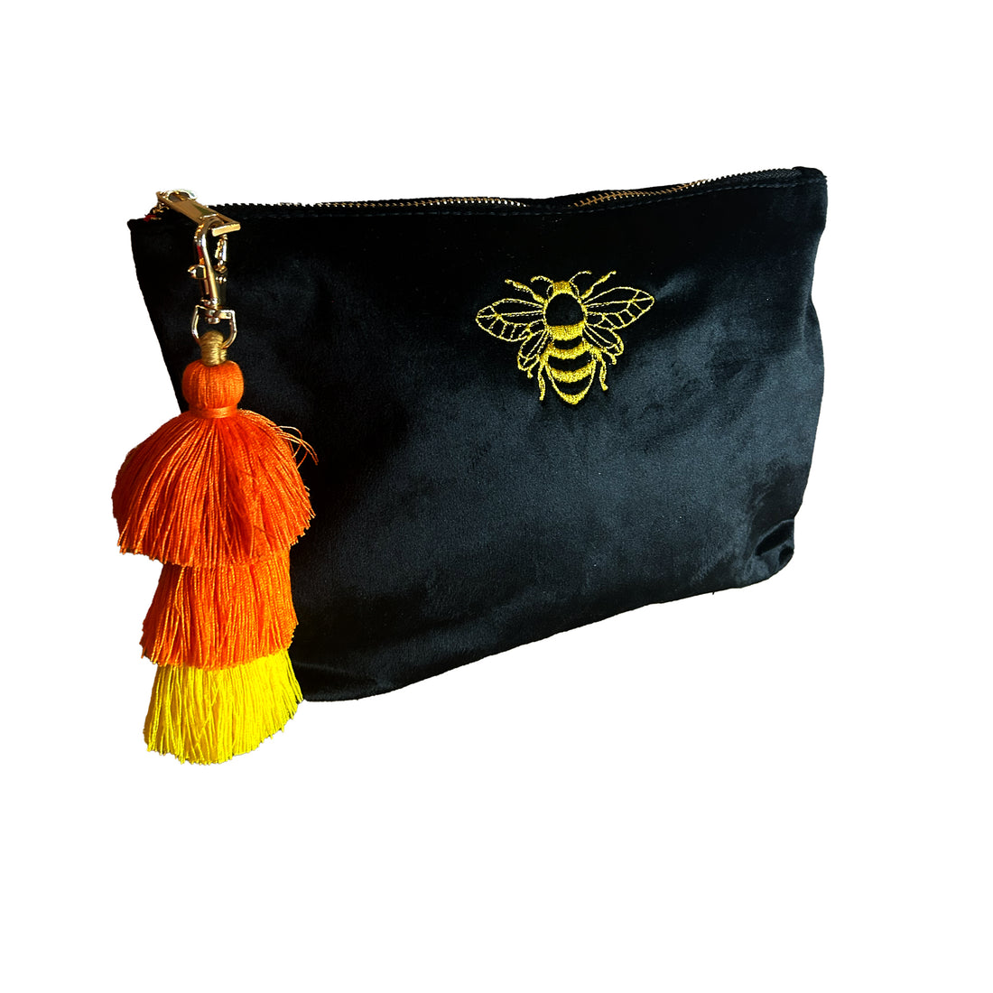 Bee Velvet Pouch