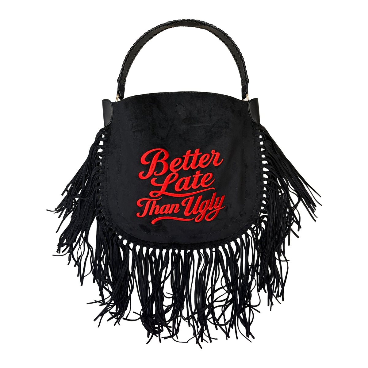 Better Late Than Ugly Tassel Handbag - Lillyloves