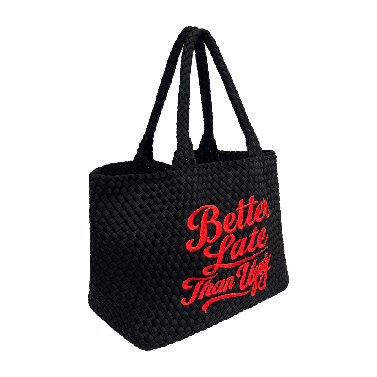 Black Better Late Than Ugly Bag - Lillyloves