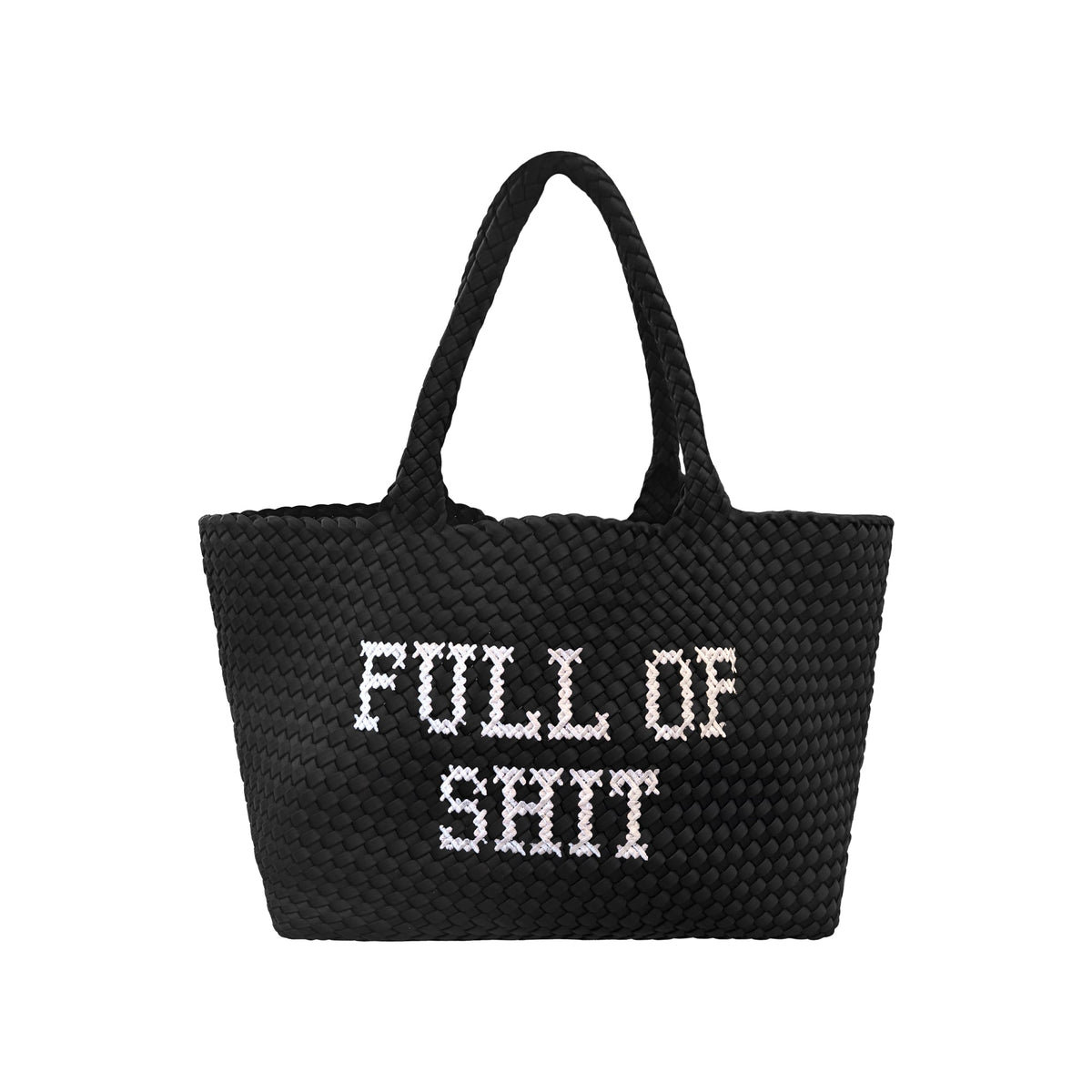 Black Full Of Shit Handbag - Lillyloves