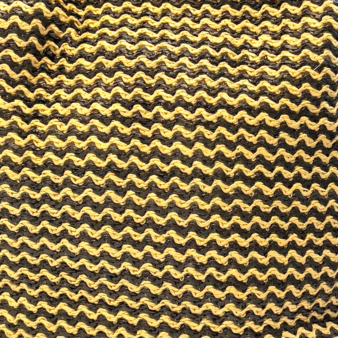 Midnight Straw Clutch