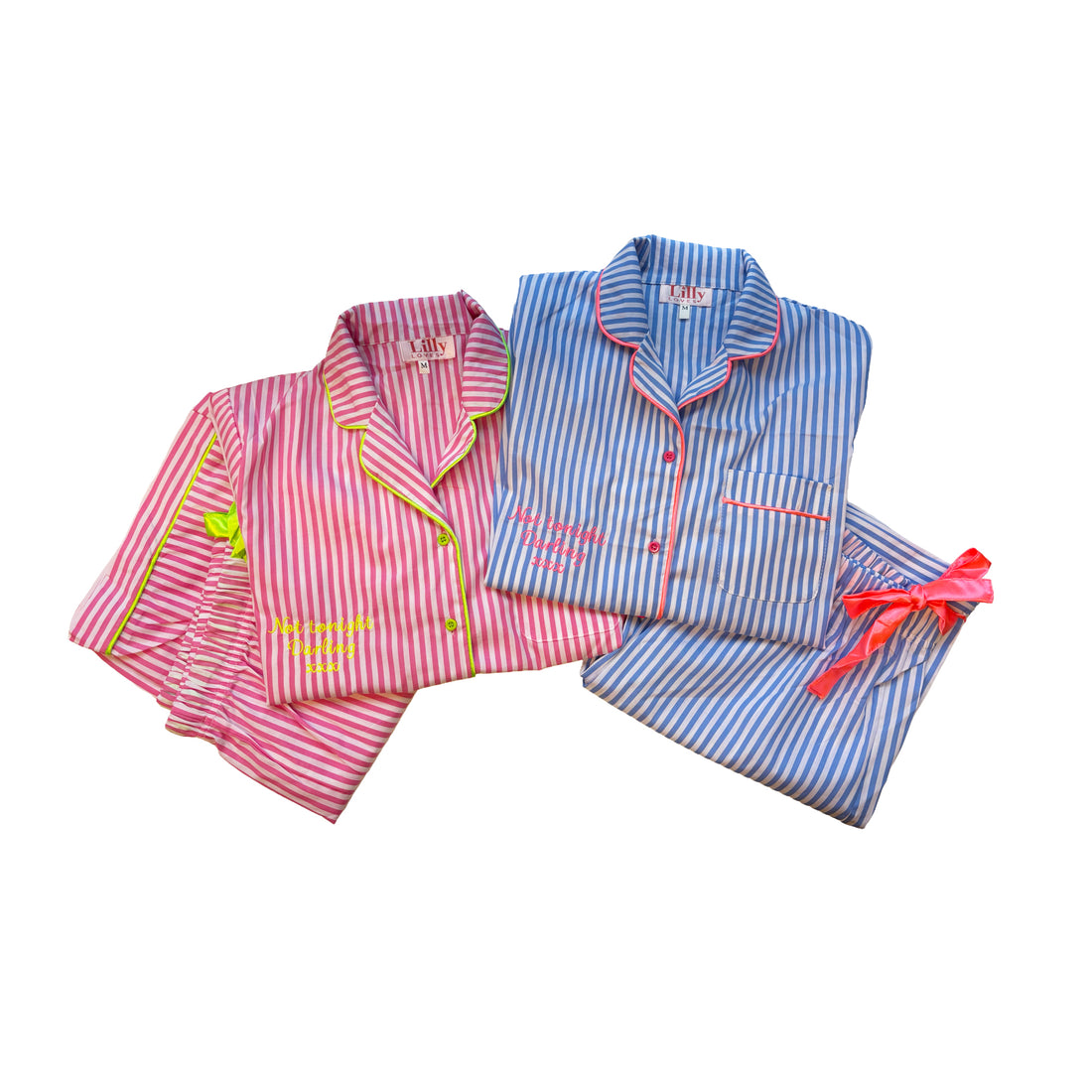 Pink Not Tonight Darling Pyjamas