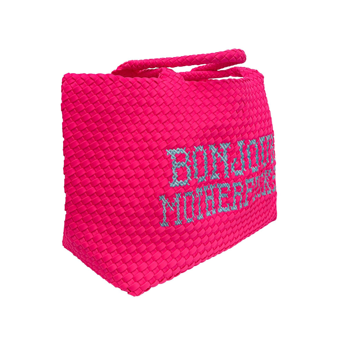 Bonjour Motherfucker Neon Pink Bag - Lillyloves
