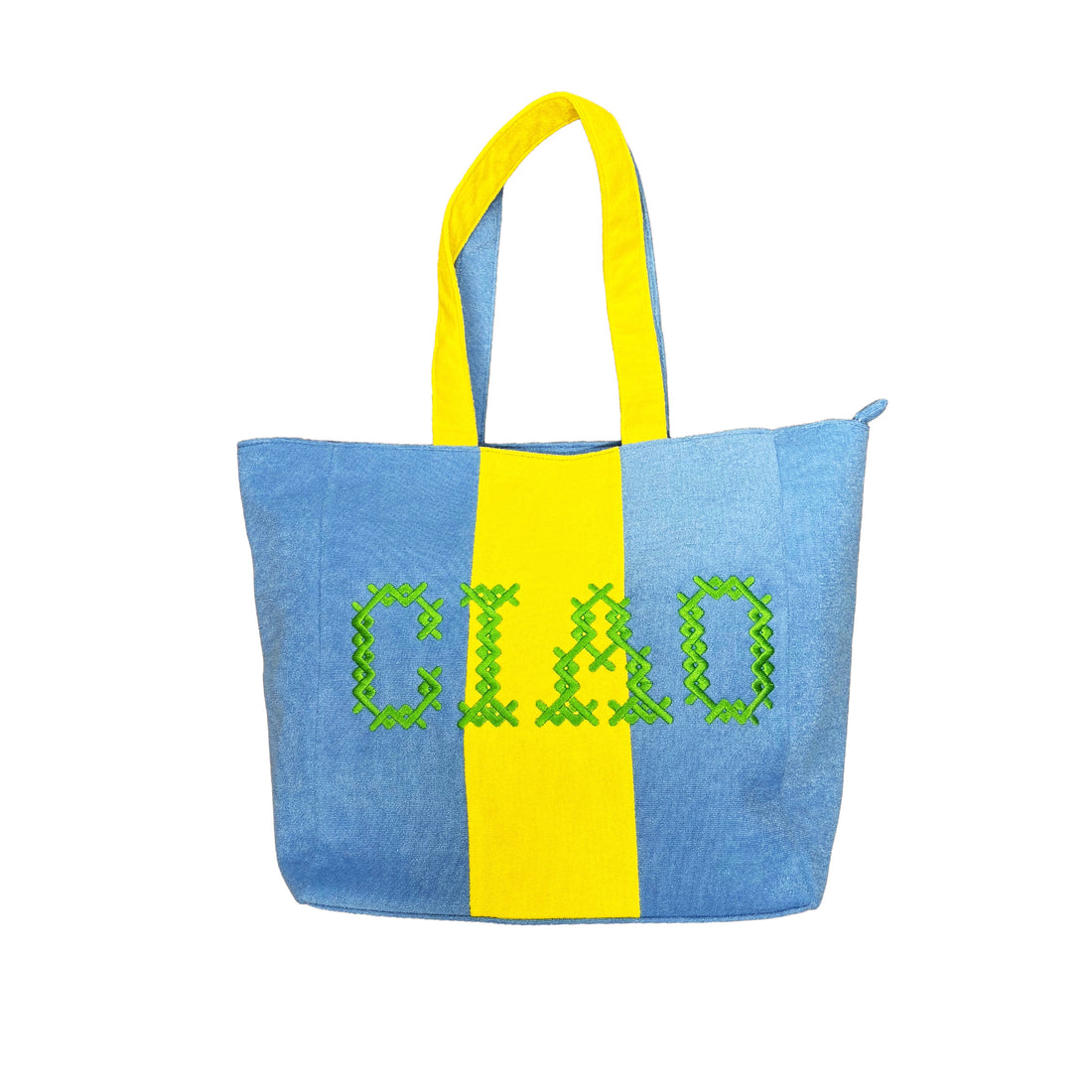 Terry Towel Green Ciao Bag
