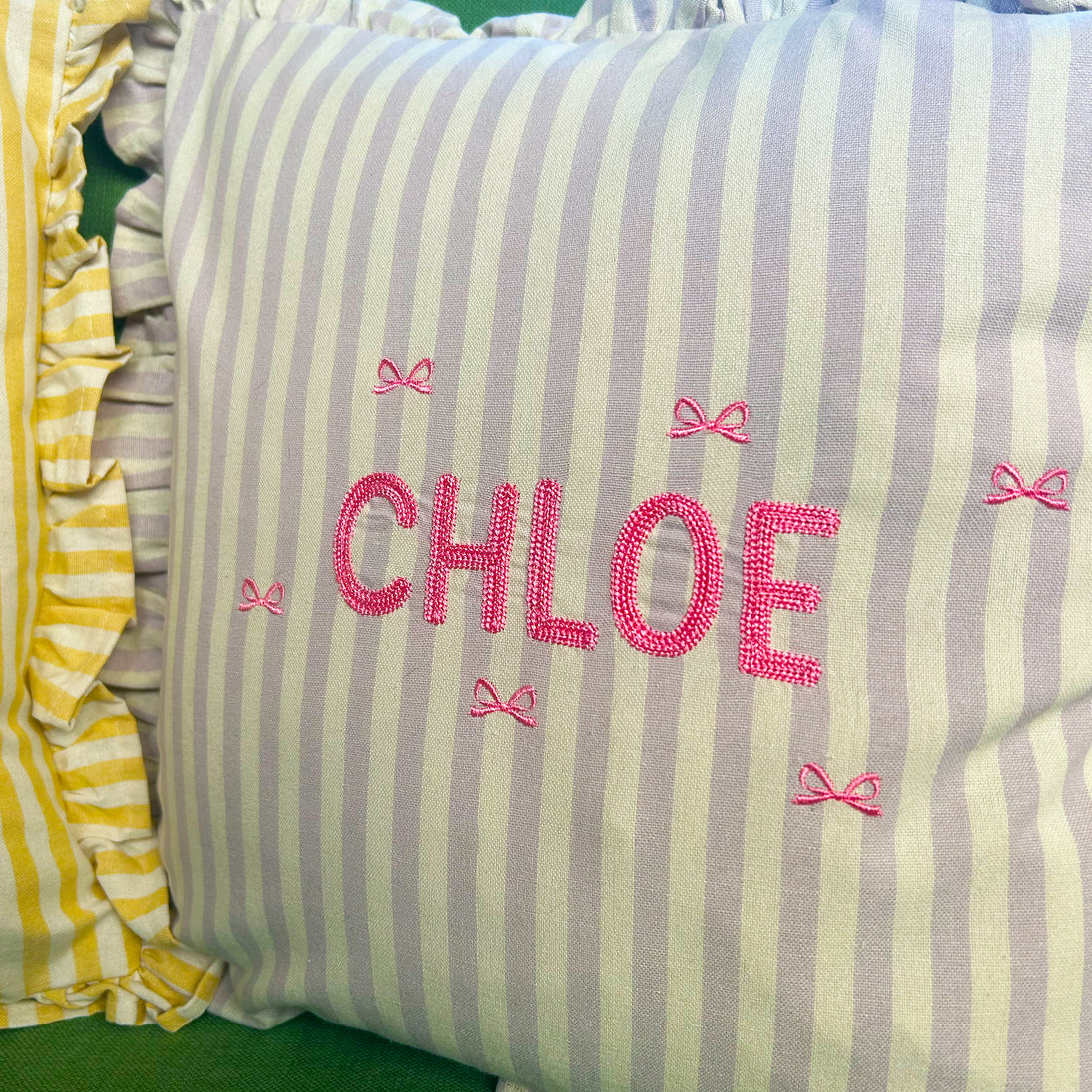 Bespoke Embroidered Cushions