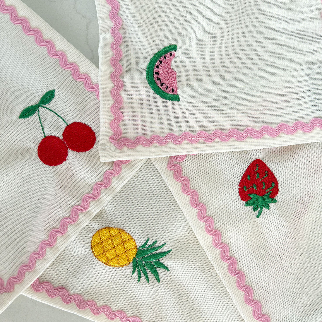 Feeling Fruity Cocktail Napkins | Set of 4