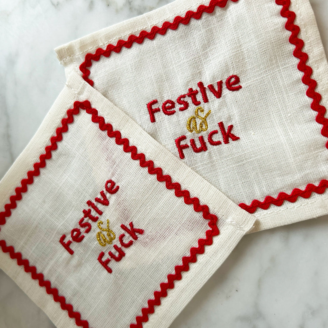 FESTIVE as FUCK | Set of 2