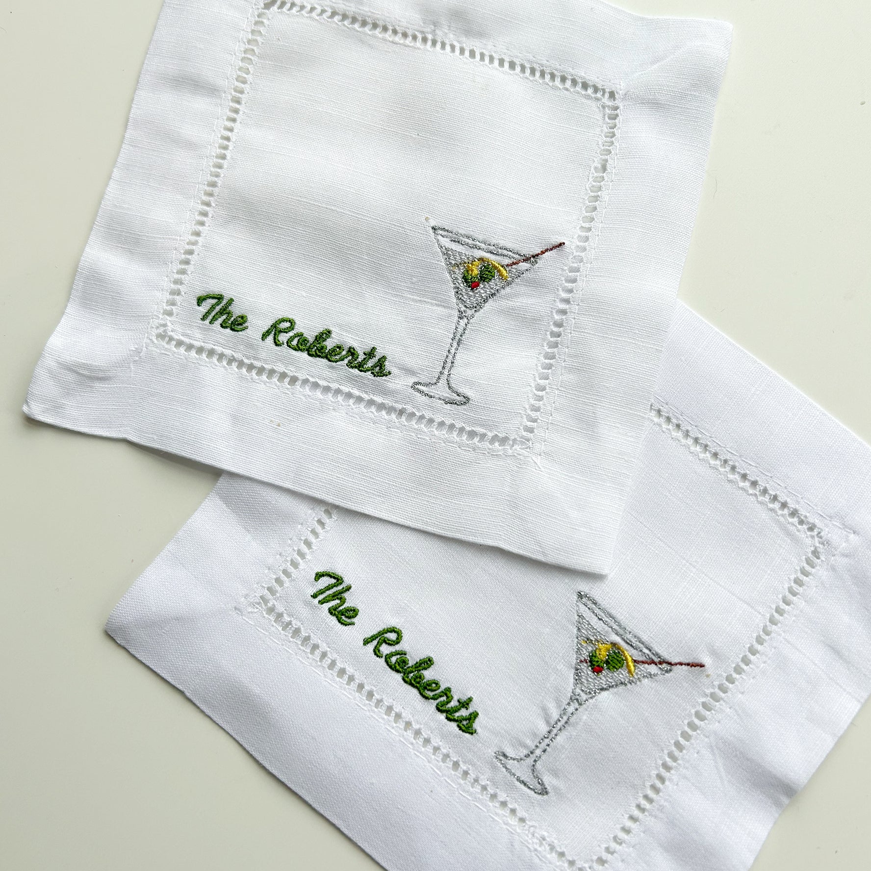 Extra Dirty Cocktail Napkins | Set of 2