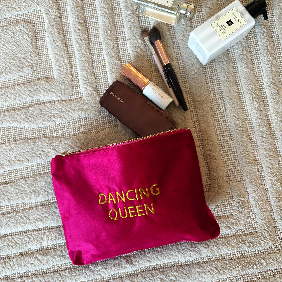 Dancing Queen Velvet Pouch