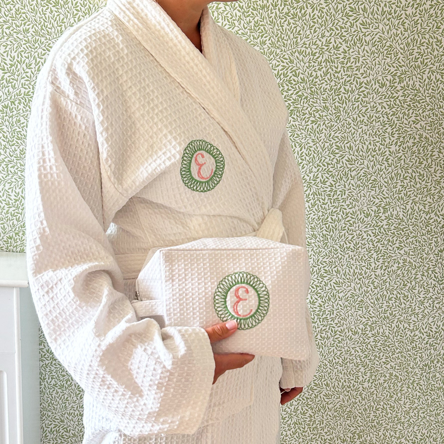 Quilted Personalised Bathrobe