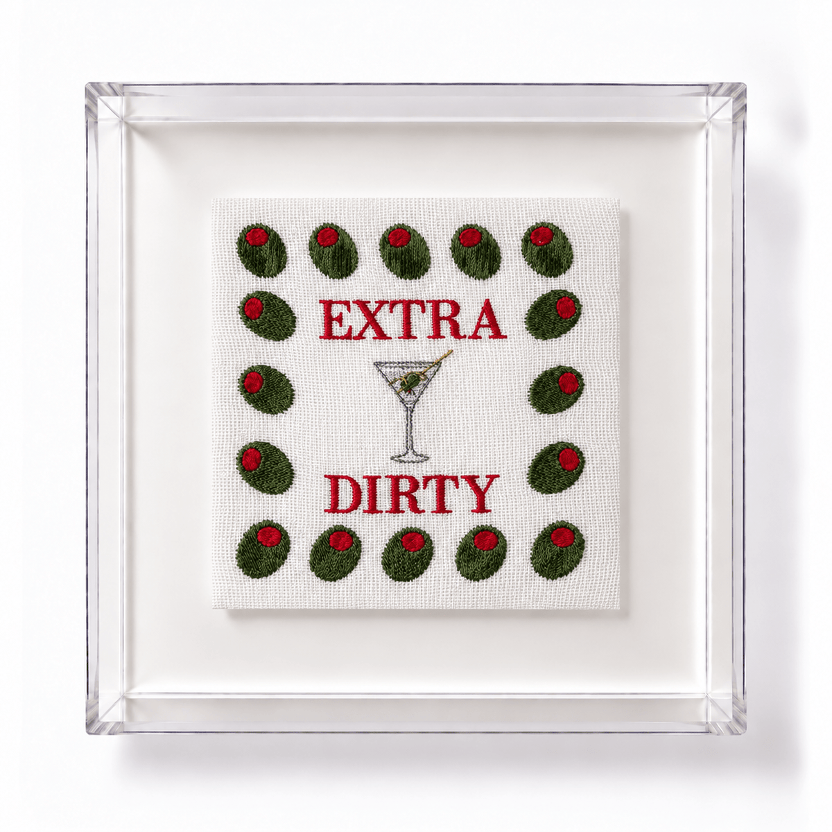 Extra Dirty Embroidered Artwork - Lillyloves