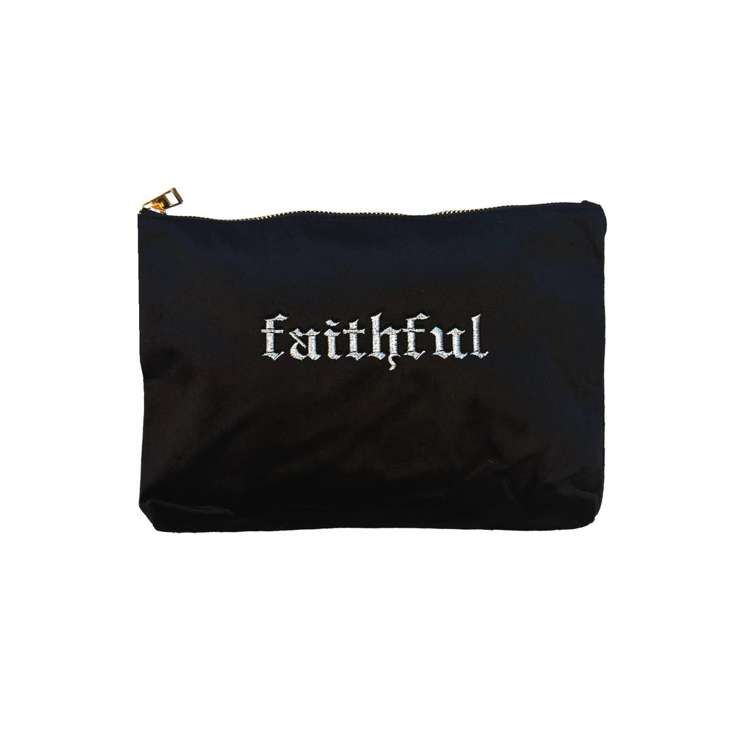 Faithful Velvet Pouch