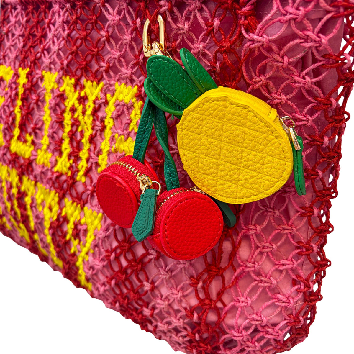 Feeling Fruity Jute Bag & Charms - Lillyloves