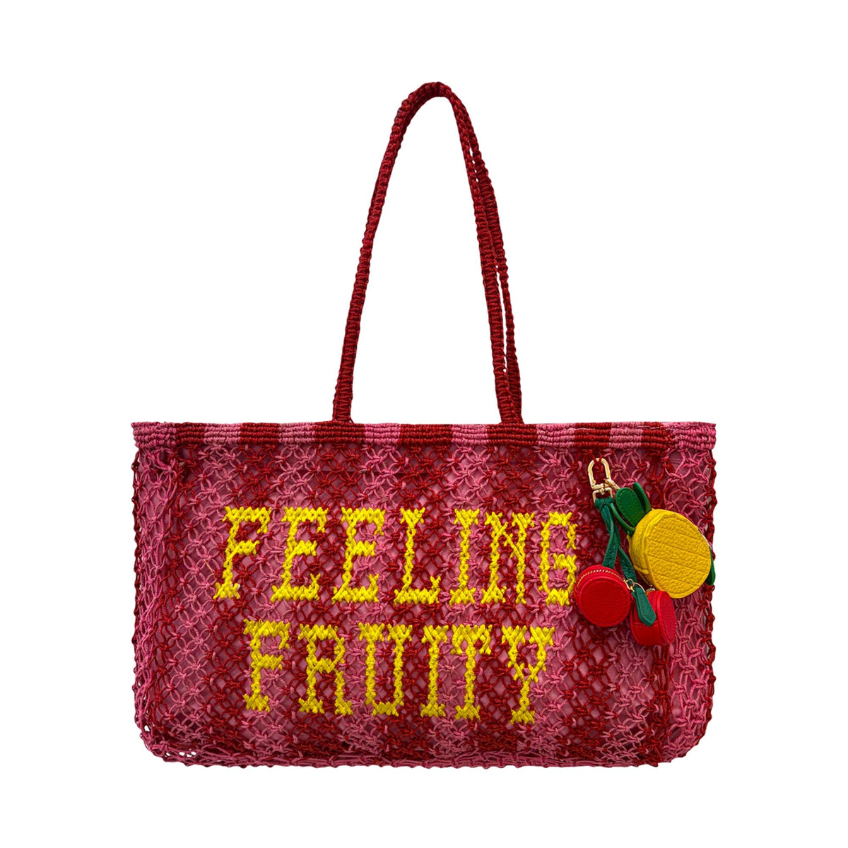 Feeling Fruity Jute Bag & Charms - Lillyloves