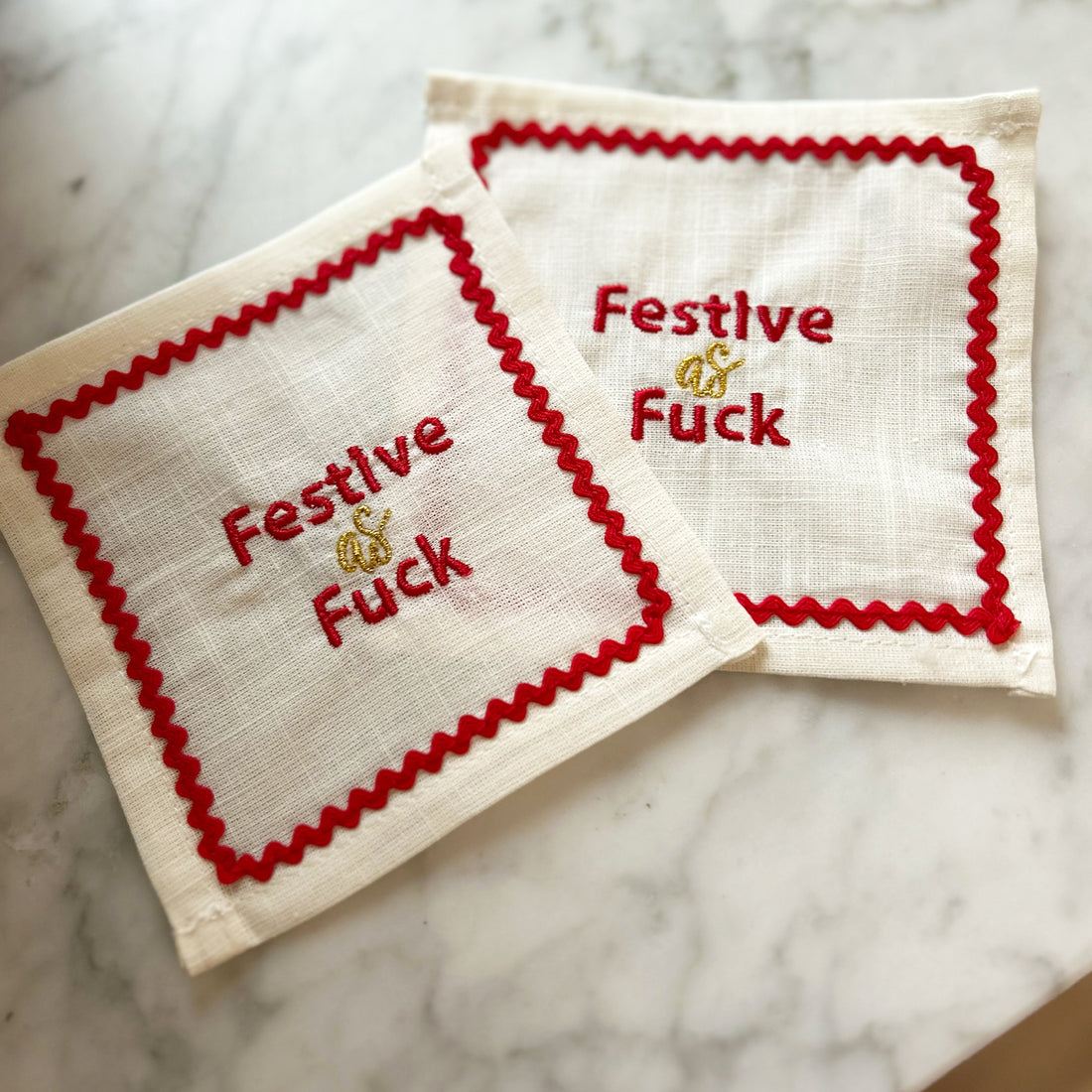 FESTIVE as FUCK | Set of 2