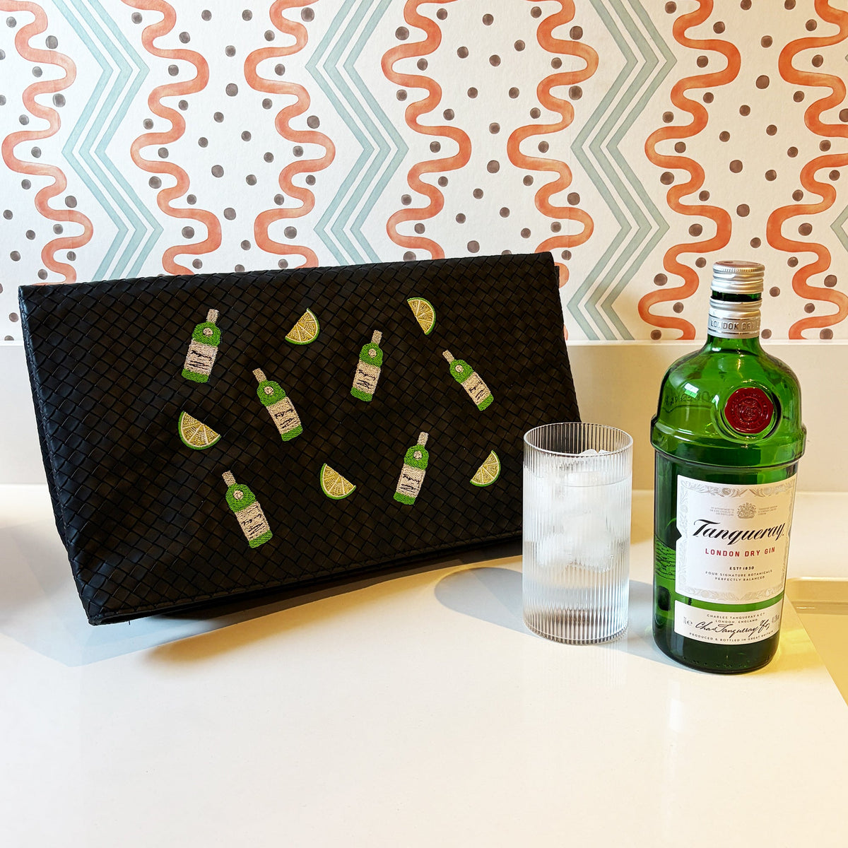 Gin Oversized Folded Clutch Bag - Lillyloves