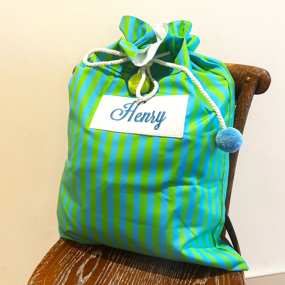 Personalised Red and Pink Christmas Sacks