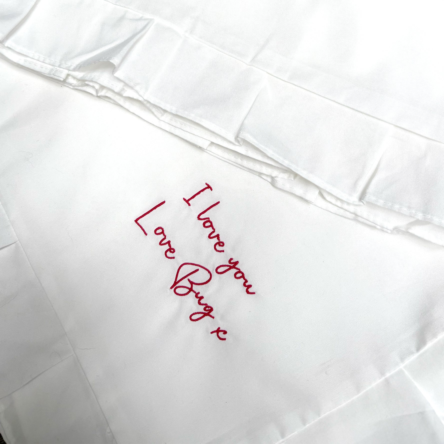 Message On a Pillow Pillow Case