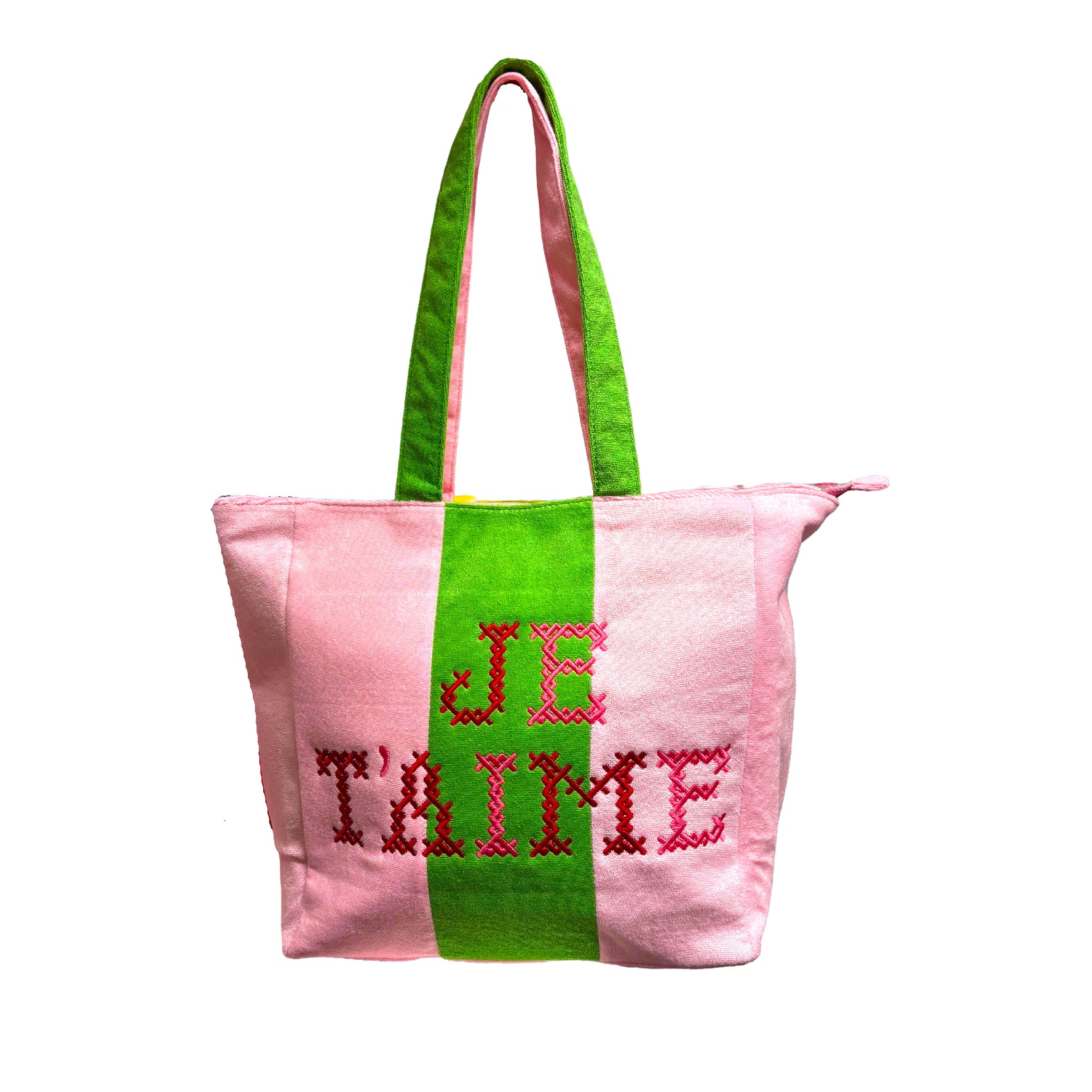 Je T'aime Terry Beach Tote