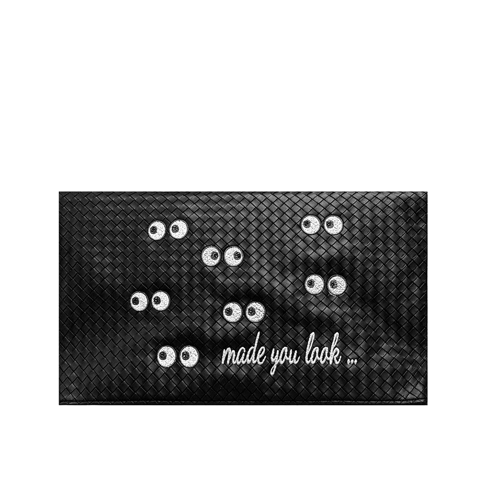 Made You Look Oversized Folded Clutch Bag