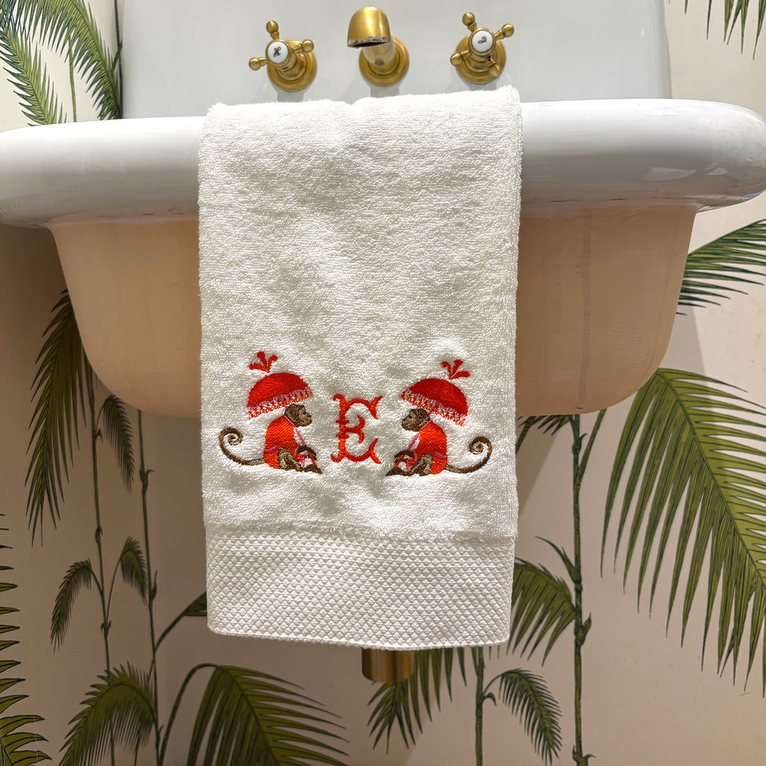 Bespoke Guest Bathroom Hand Towels