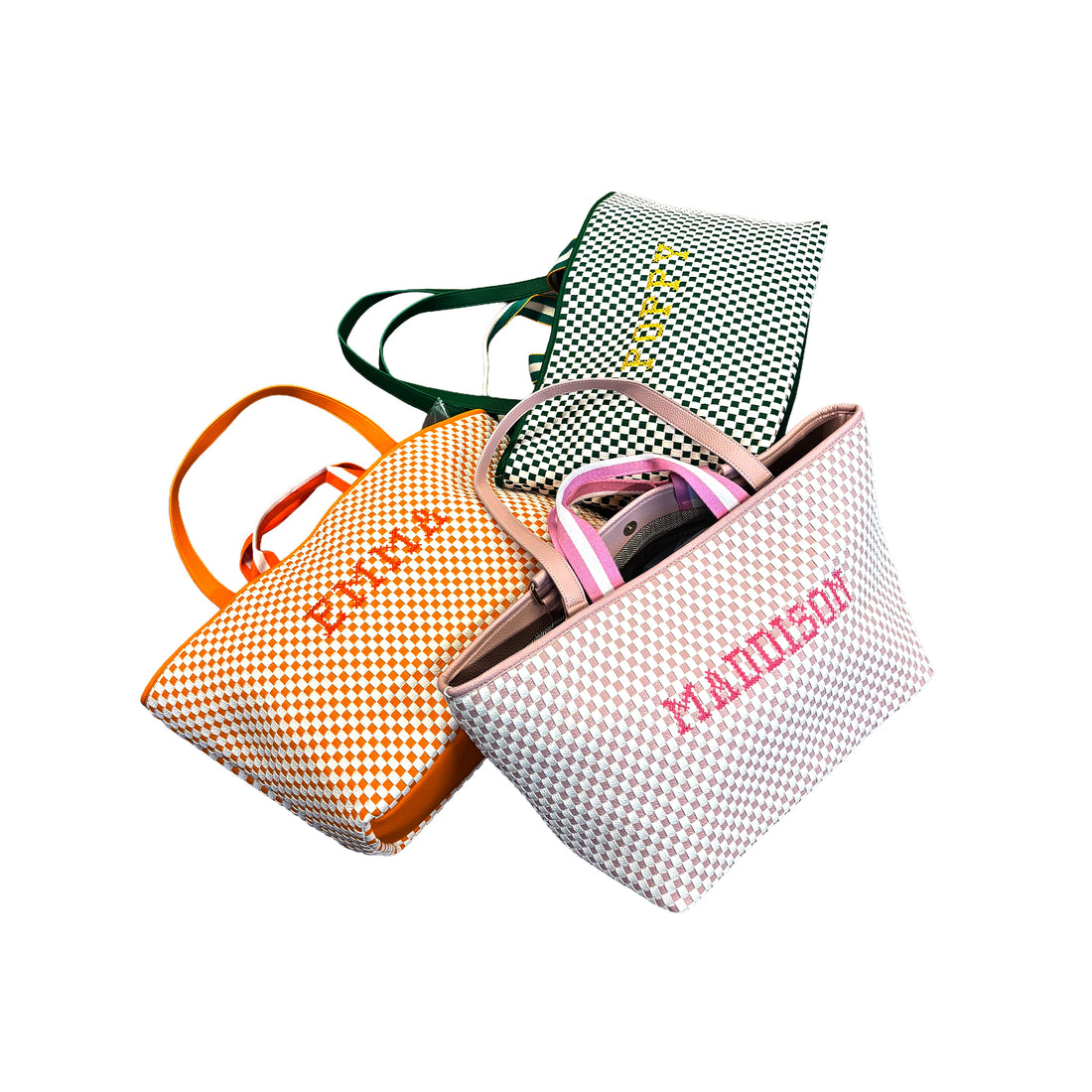 Embroidered Personalised Handbag