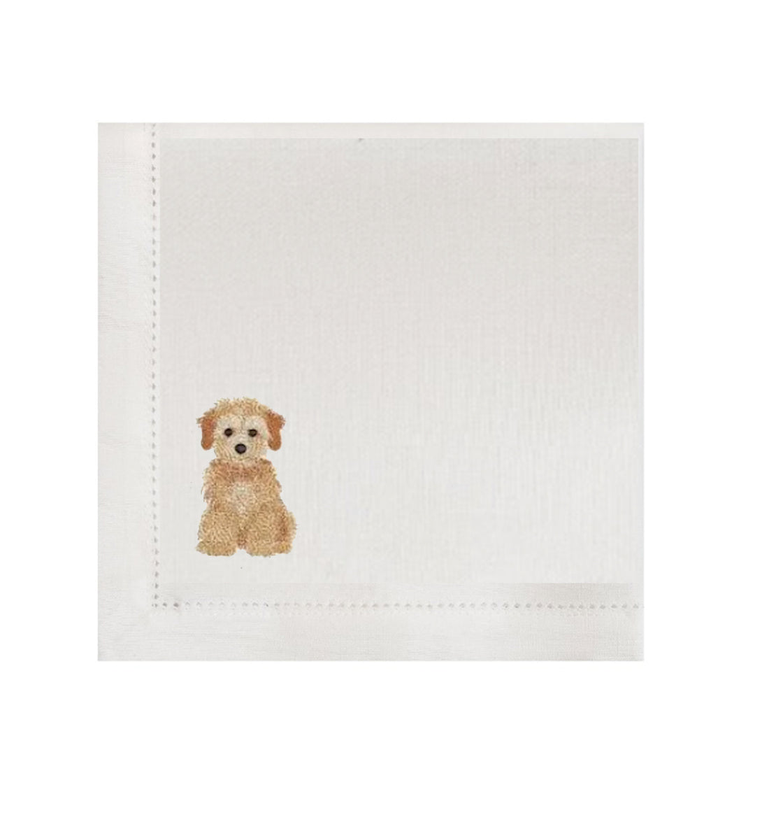 Doggie Linen Napkins - Set 4