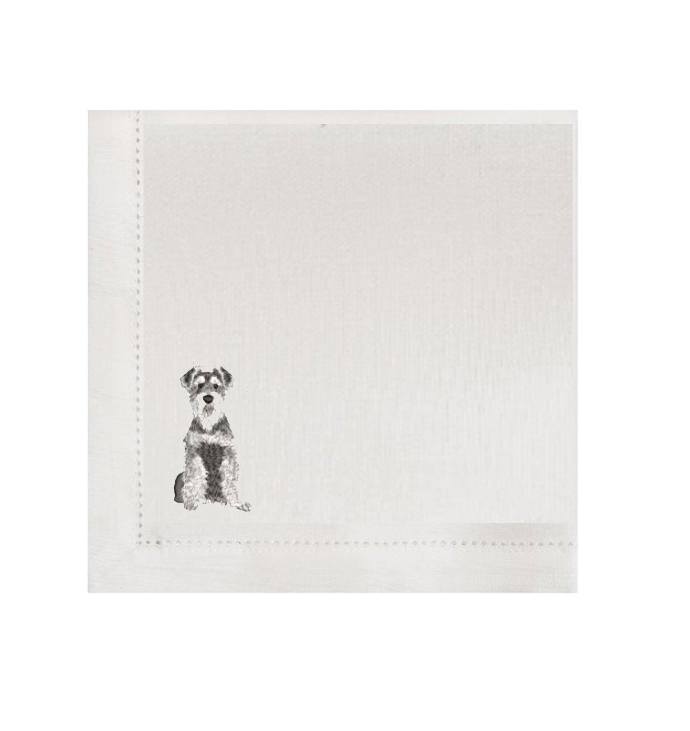 Doggie Linen Napkins - Set 4