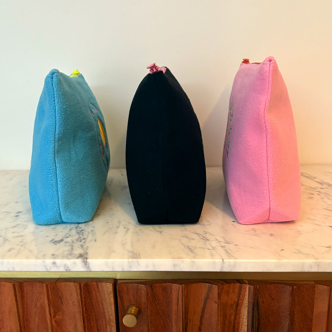 Take Me To The Beach Plush Travel Bags