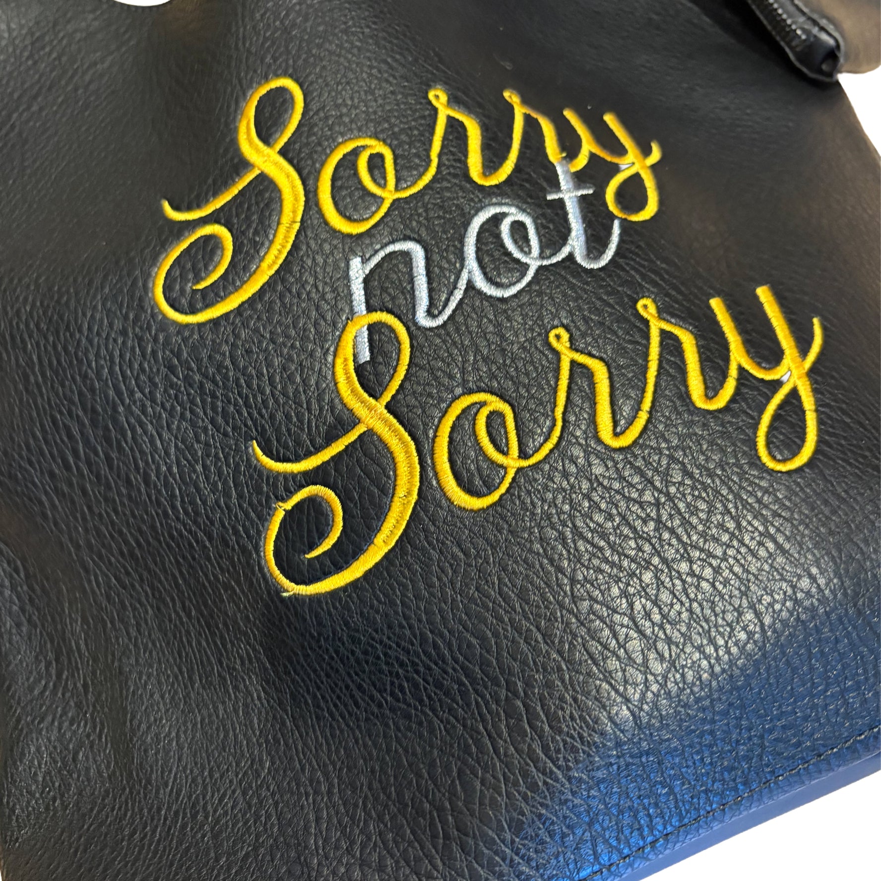 Sorry Not Sorry Shoulder Bag