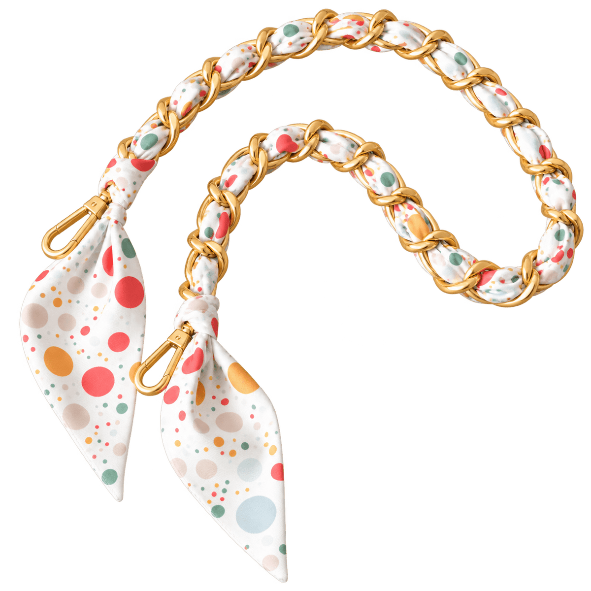 Spotty Susie Scarf Metal Strap - Lillyloves