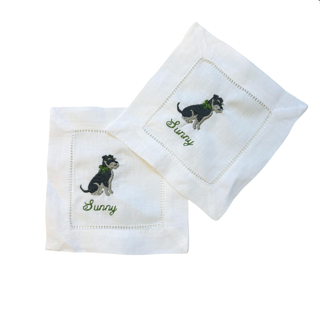 Dog Cocktail Napkins | Set of 2