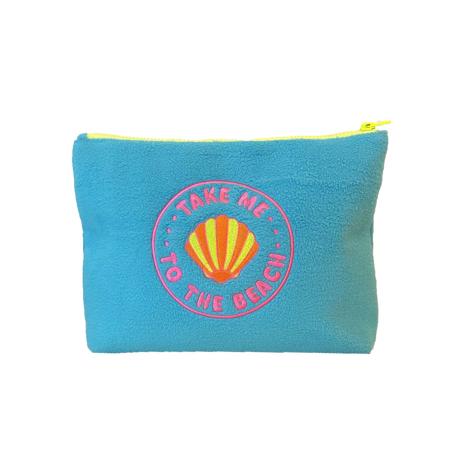 Take Me To The Beach Plush Travel Bags