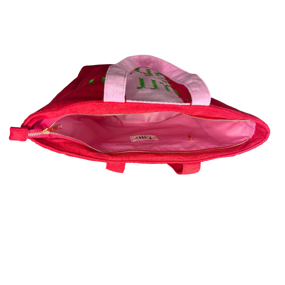 Terry Towel  Pink Full Of Shit Bag