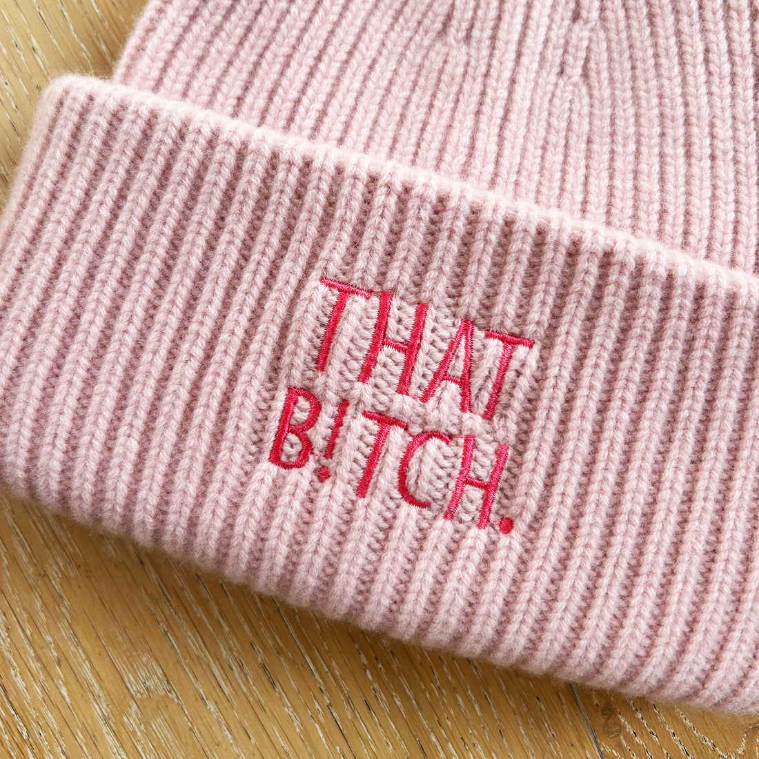 Embroidered Adults Beanie Hat | Winter Gift & Stocking Filler